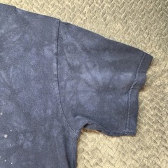 VTG The Mountain Fairy T-Shirt Tie Dye Men’s Large Blue Y2K Moon Night Fantasy