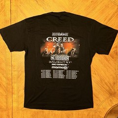 CREED Summer Of 99’ Tour TShirt 2025 Merch Size XL Black Double Sided