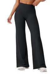 Workout Leggings Womens No Front Seam Straight Leggings 31.5″ High Waist Butt…