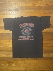 Vintage Harley Davidson Dragon Faded Black T Shirt Size M