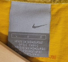 Nike Sportswear USA Raglan Long Sleeve T-Shirt Men’s L Yellow Orange VTG