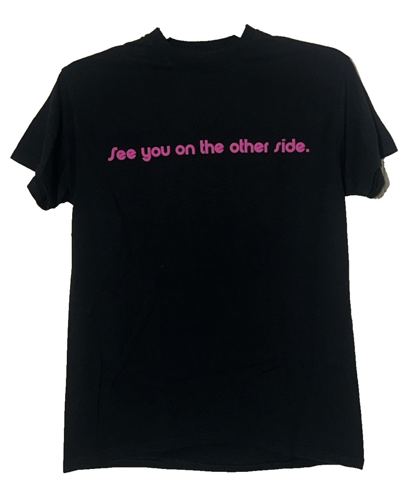 Utopia Astroworld “See You On The Other Side” T-Shirt Black & Pink Size Large