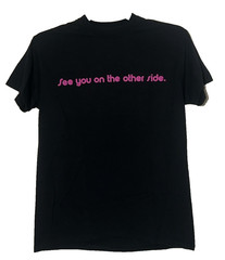 Utopia Astroworld “See You On The Other Side” T-Shirt Black & Pink Size Small