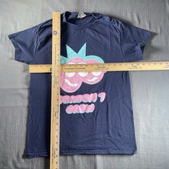 Rick And Morty Shirt Mens Small Season 7 Crew Shirt Adult Swim Team