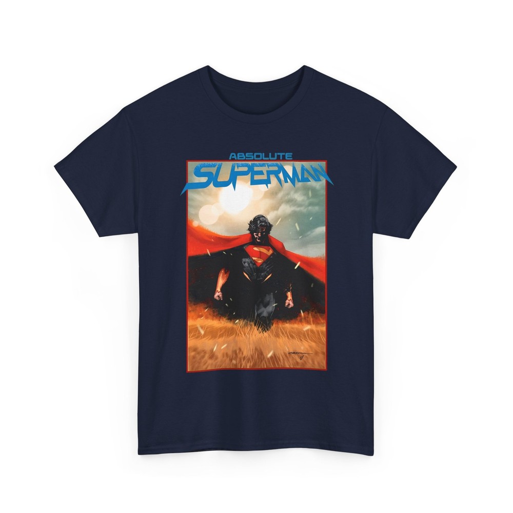 Absolute Superman T-Shirt DC Comics Rafa Sandoval Art Krypton Vintage-Style Tee