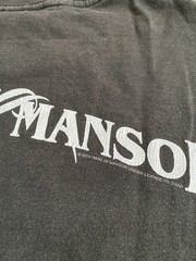 2002 Marilyn Manson The Golden Age Of Grotesque Long Sleeve Vintage T-Shirt | S