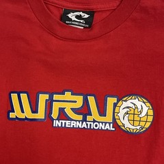 Wave Riding Vehicles Tshirt Men’s M Red With Dolphin Logo Other Logo EUC