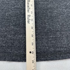 Flint And Tinder Henley Shirt Mens Medium Gray Long Sleeve Made In USA Cotton