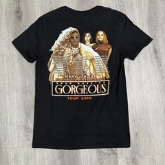 Mary J. Blige Good Morning Gorgeous Tour 2022 T-Shirt Medium Black Concert Tee