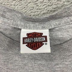 Harley Davidson Shirt Men’s Large Gray Bikercore Myrtle Beach Outdoor Biker VTG
