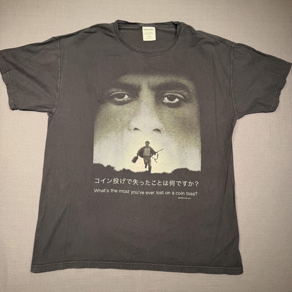 No Country For Old Men Shirt Mens Large black Anton Chigurh FSGPrints