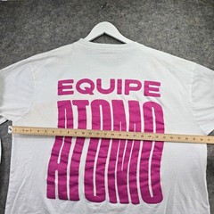Diadora T-Shirt Men’s XXL White Equipe Atomo Trainer Long Sleeve Graphic Tee