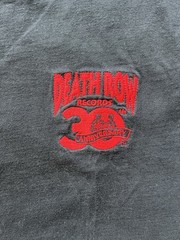 Death Row Records 30th Anniversary Shoe Palace T-Shirt L Black The Untouchable