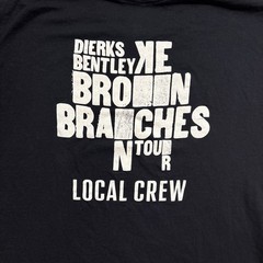 Dierks Bentley T-Shirt Broken Branches Tour 2025 (Black , XL)