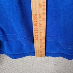 Kingsize Tank Top Mens 7XL Big Blue Solid Sleeveless Muscle Shirt Cotton Casual