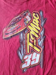 Tim McCreadie Shirt Mens 2XL XXL Red Dirt Track Racing 39 Graphic Race TMAC Tee
