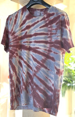 Tie Dye Distressed Cotton Retro T Shirt by Alternative Brand, XL, Great Cond