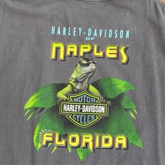 Harley-Davidson Naples, Florida Lizard Sleveless Tank Top Shirt
