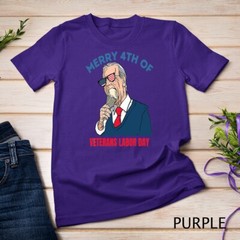 Joe Biden Confused Merry 4th of Of July Veterans Labor Day Unisex T-shirt