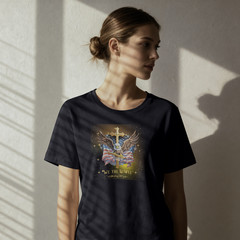 graphic t shirts unisex 50/50 blend DTF print made in USA