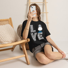 Love Blue Footed Booby Bird Coastal Wildlife T-Shirt