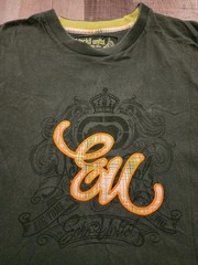 Ecko Unltd Mens 3XL Graphic T Shirt Green Embroidered Logo Applique…