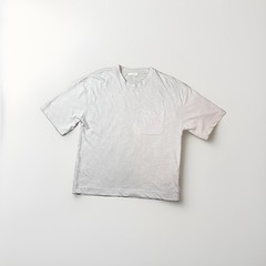 Zara Men’s Light Purple Solid Crew Neck Short Sleeve Pocket T-Shirt Size L
