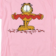 Garfield Sweetheart Licensed Adult Unisex T-Shirt Regular Fit Tee MD-3X