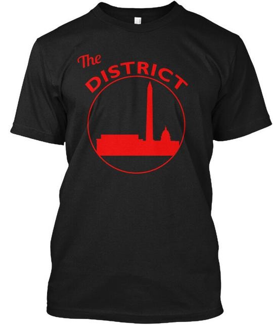 The District T-Shirt Made in the USA Size S to 5XL