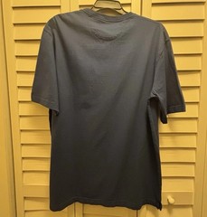 NWT Duluth Trading Co Longtail T Shirt Large Navy Blue Relaxed Fit Pocket Tee