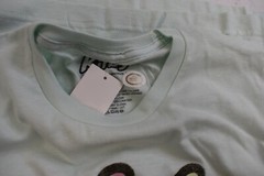 Nintendo Kirby Mens Kirby Rainbow Star Graphic Celadon Shirt NWT Small