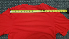 Discovery Channel Store Men’s Medium Red T Shirt Shark Week Weightlifting