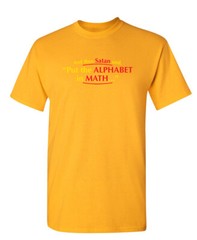Put The Alphabet In Math Sarcastic Humor Graphic Novelty Funny T Shirt