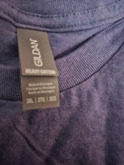 4 Gidan Navy Blue Long Sleeve G540 Heavy Cotton 2 XL