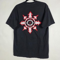 Alstyle Default Chaos Metal Music Mens Large Short Sleeve Black Graphic T Shirt