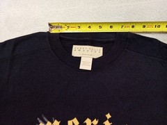 Perry Ellis America Men’s Size Large Graphic T-shirt Black 100% Cotton