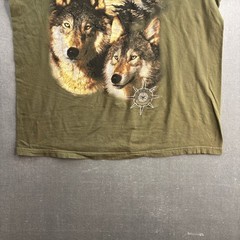 Vintage Wolf T Shirt Wildlife Sz XL