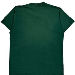 Humorous Slogan Fruit Of The Loom Single Stitch T-Shirt – XL Green Cotton