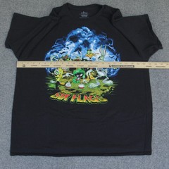 Six Flags T Shirt XL Looney Tunes Zombie Horror Halloween Fright Night Marvin