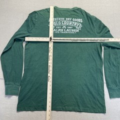 Polo Ralph Lauren Shirt Mens L Green Country Sportsman Custom Fit Retro