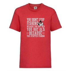 Fishing Fish Trout Old Novelty T Shirt Various Colours And Sizes