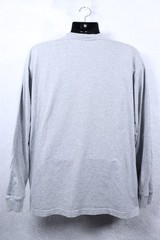 Vintage Y2K Karl Kani Big Logo T-shirt Hip-hop Baggy Long-sleeve Gray Men XL