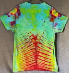 HANES SIZE LARGE 100% Cotton Tye Dyed Shirt Pre-washed WON’T FADE VERY SOFT