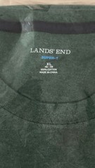Lands’ End Men’s Super-T Size XL 46-48 Short Sleeve T-Shirts – New Lot Of Four