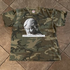 Supreme Everywhere Tee Woodland Camo Size L Mens T-Shirt FW20 Made in USA RARE