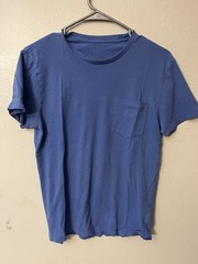 J Crew Mercantile Broken In T-Shirt Men Size Small Blue Crew Neck Cotton Tee