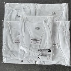 Muscle Cmdr Men’s Bodybuilding Stringer Tank Tops | White | SIZE 2XL | LOT OF 5