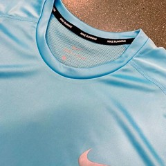 Nike Men Dri-FIT Miller Mesh Top Tee Shirt Polyester AT3951-496 Blue NWT Size L