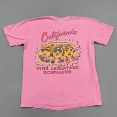Vintage Stedman Shirt Mens Large Pink California Pink Lemonade Schnapps Tee