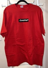 Supreme Futura Box Logo Red T shirt Men’s Size L Authentic SS24 (NWOT)